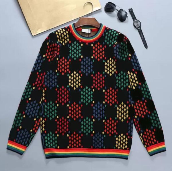 fashion rainbow designer women's sweatshirts double g letter jacquard sweater men's and women knitted sweatshirt couple loose jack, Black
fashion rainbow designer women's sweatshirts double g letter jacquard sweater men's and women knitted sweatshirt couple loose jack, Black