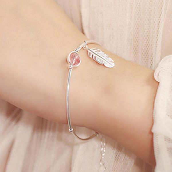 charm bracelets women silver wire bracelet adjustable feather pendant jewelry birthday mothers day gift for girl, Golden;silver
charm bracelets women silver wire bracelet adjustable feather pendant jewelry birthday mothers day gift for girl, Golden;silver