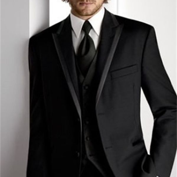 men's suits & blazers custom made style groom tuxedos peak lapel suit black groomsman/bridegroom wedding/prom (jacket+pants+tie+ve, White;black
men's suits & blazers custom made style groom tuxedos peak lapel suit black groomsman/bridegroom wedding/prom (jacket+pants+tie+ve, White;black