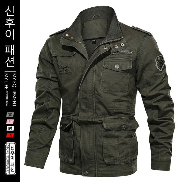 men's jackets clothing outdoor large size casual cotton special forces combat jacket military work coats streetwear m-5xl, Black;brown
men's jackets clothing outdoor large size casual cotton special forces combat jacket military work coats streetwear m-5xl, Black;brown