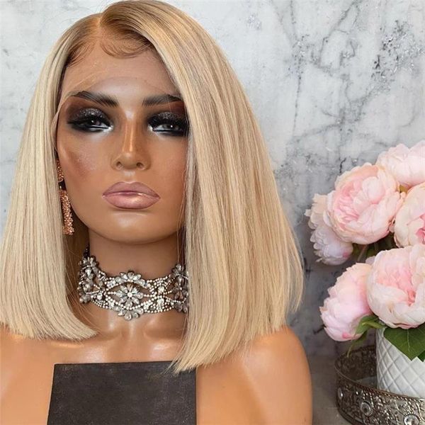 lace wigs preplucked ombre blonde human hair transparent front wig with baby brazilian remy straight 1b613 color for women, Black;brown
lace wigs preplucked ombre blonde human hair transparent front wig with baby brazilian remy straight 1b613 color for women, Black;brown