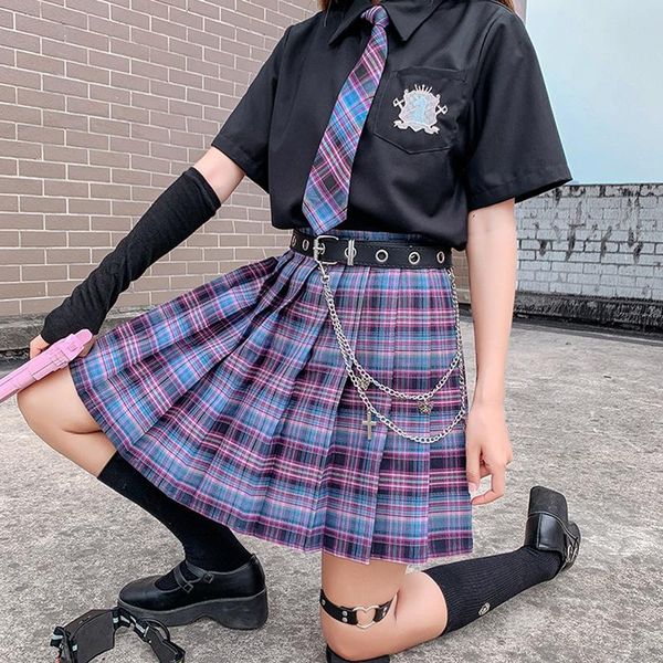 high waist purple a-line pleated skirts for womens cute kawaii student summer wear skirt jupe femme clothes teen girls, Black
high waist purple a-line pleated skirts for womens cute kawaii student summer wear skirt jupe femme clothes teen girls, Black