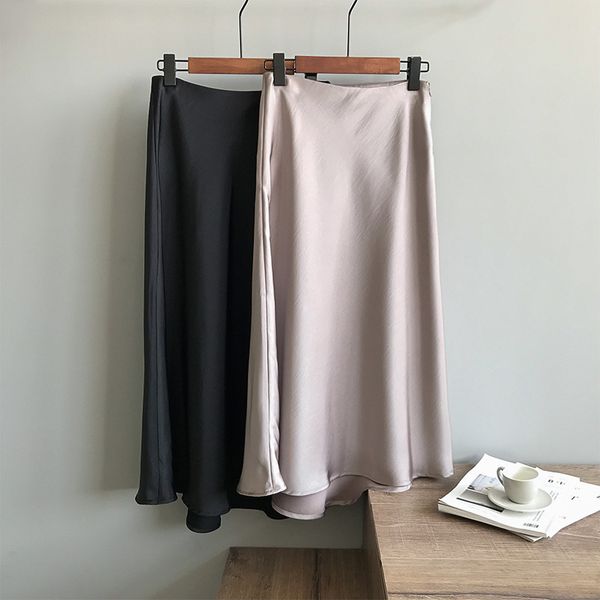 skirts maxi skirts for women in soft satin comfortable all-match skirt high waist 2021 elegant ladies office midi spring, Black
skirts maxi skirts for women in soft satin comfortable all-match skirt high waist 2021 elegant ladies office midi spring, Black