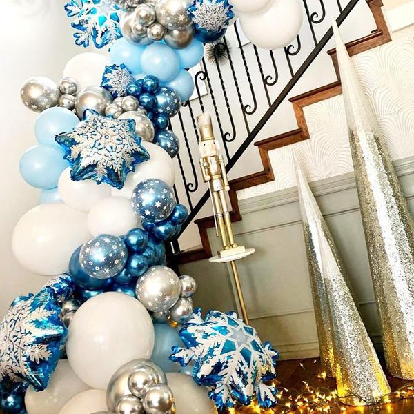 party decoration 104/132pcs snowflake balloon garland arch kit christmas home ice snow metal balloons wedding winter decorations
party decoration 104/132pcs snowflake balloon garland arch kit christmas home ice snow metal balloons wedding winter decorations