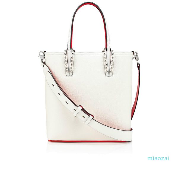 fashion bag cabata designer totes rivet genuine leather red bottom handbag composite handbag famous purse shopping bags black white
fashion bag cabata designer totes rivet genuine leather red bottom handbag composite handbag famous purse shopping bags black white