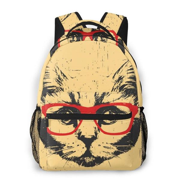 backpack travel pack funny british shorthair cat with glasses sports bag outdoor climbing
backpack travel pack funny british shorthair cat with glasses sports bag outdoor climbing