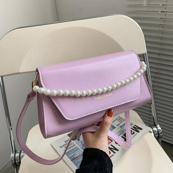 evening bags fashion pearl chain shoulder bag luxury handbags designer crossbody for women solid exquisite ladies messenger
evening bags fashion pearl chain shoulder bag luxury handbags designer crossbody for women solid exquisite ladies messenger