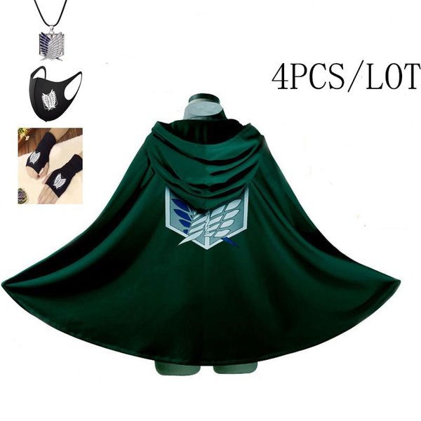 theme costume fashion anime no kyojin cloak man cape clothes attack on titan cosplay costume fantasia attack on titan plus halloween costume, Black;red
theme costume fashion anime no kyojin cloak man cape clothes attack on titan cosplay costume fantasia attack on titan plus halloween costume, Black;red