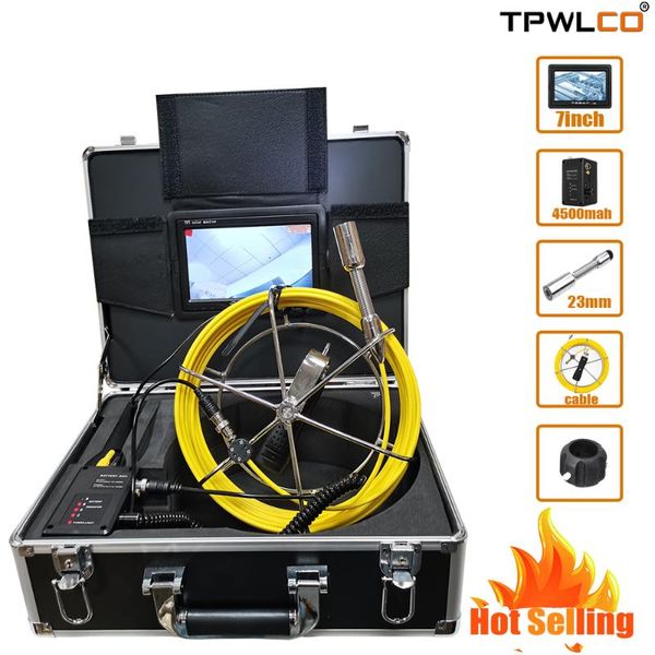 7inch pipe sewer inspection camera 20-50m snake pipeline drain endoscope system hd 1000tvl 23mm borescope ip cameras
7inch pipe sewer inspection camera 20-50m snake pipeline drain endoscope system hd 1000tvl 23mm borescope ip cameras