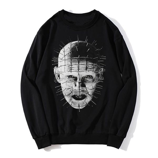 men's hoodies & sweatshirts hellraiser movie pinhead close hoodie brand o-neck fashion casual spring autumn sweater streetwear harajuku, Black
men's hoodies & sweatshirts hellraiser movie pinhead close hoodie brand o-neck fashion casual spring autumn sweater streetwear harajuku, Black