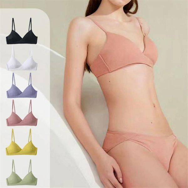 bras bra without steel ring triangle cross cup stretch push-up summer light-proof wild tube top, Red;black
bras bra without steel ring triangle cross cup stretch push-up summer light-proof wild tube top, Red;black
