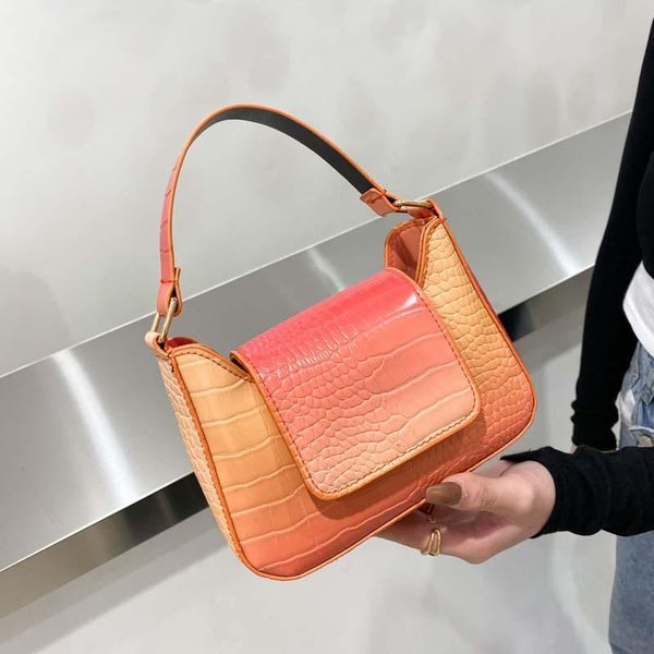 crocodile pattern gradient color handbag western style small square bag personalized candy simple shoulder bags
crocodile pattern gradient color handbag western style small square bag personalized candy simple shoulder bags