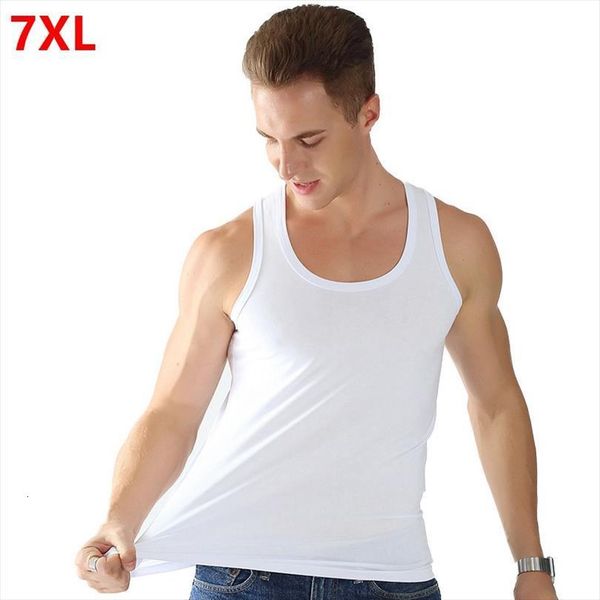 summer mens plus size 7xl tank cotton quality camisole skin friendly base casual vest, White;black
summer mens plus size 7xl tank cotton quality camisole skin friendly base casual vest, White;black