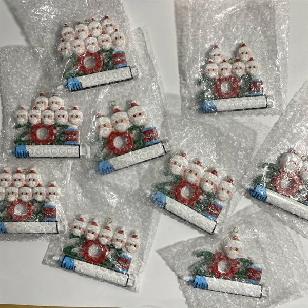 dhl 2021 christmas decoration quarantine ornaments family of 1-9 heads diy tree pendant accessories with rope
dhl 2021 christmas decoration quarantine ornaments family of 1-9 heads diy tree pendant accessories with rope