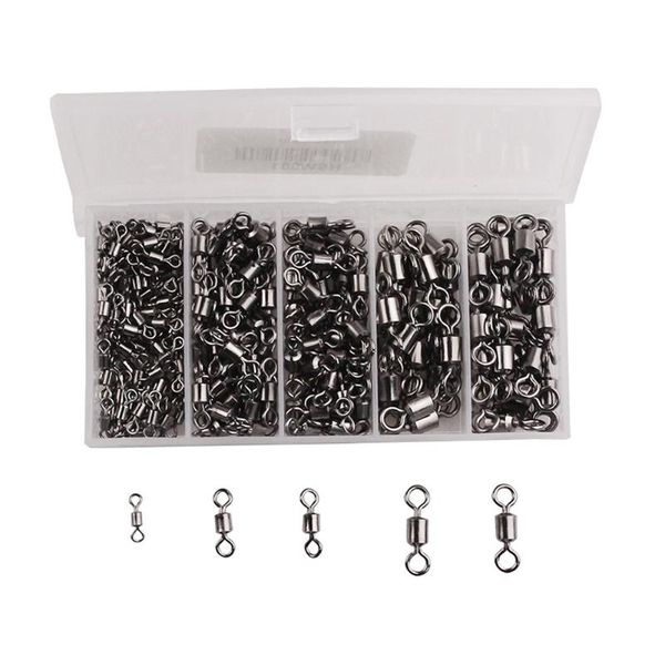 fishing accessories rolling barrel swivel connector solid split rings tackle tool carp sea pike clearance
fishing accessories rolling barrel swivel connector solid split rings tackle tool carp sea pike clearance