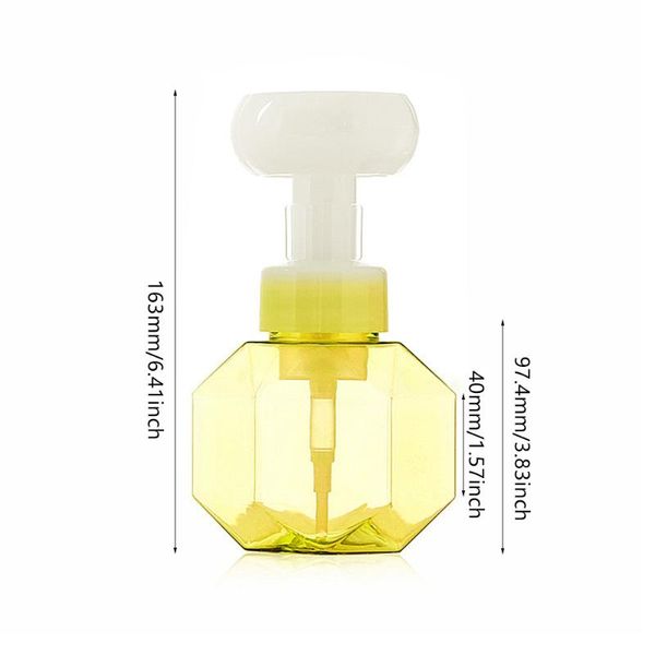 liquid soap dispenser flower-shaped refillable creatives containers bubble bottles for facial cleanser lotion shampoo tryc889
liquid soap dispenser flower-shaped refillable creatives containers bubble bottles for facial cleanser lotion shampoo tryc889