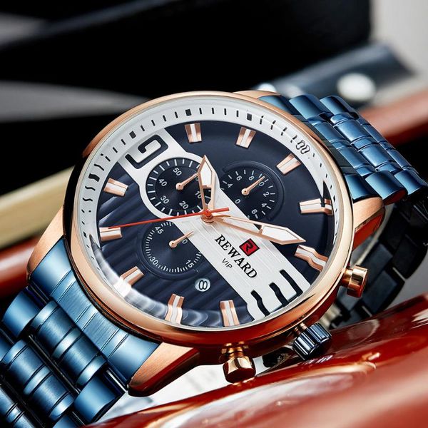 wristwatches watches men stainless steel band quartz wristwatch military chronograph clock male fashion sporty watch waterproof relogio, Slivery;brown
wristwatches watches men stainless steel band quartz wristwatch military chronograph clock male fashion sporty watch waterproof relogio, Slivery;brown