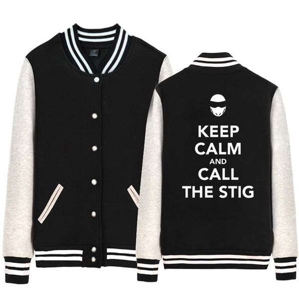 men's jackets keep calm and call the stig man jacket boy coat single breasted baseball fleece autumn winter couple clothes ziiart, Black;brown
men's jackets keep calm and call the stig man jacket boy coat single breasted baseball fleece autumn winter couple clothes ziiart, Black;brown