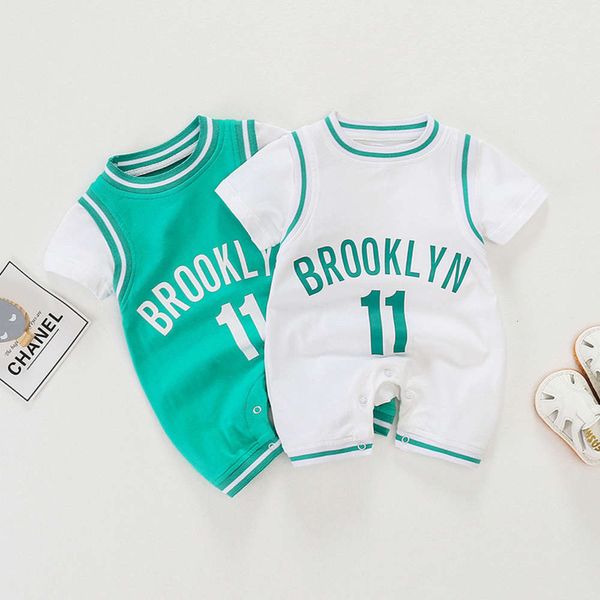 baby clothes summer thin one-piece 0-3 born baby net red sports short sleeve khaki suit fashion brand, White
baby clothes summer thin one-piece 0-3 born baby net red sports short sleeve khaki suit fashion brand, White
