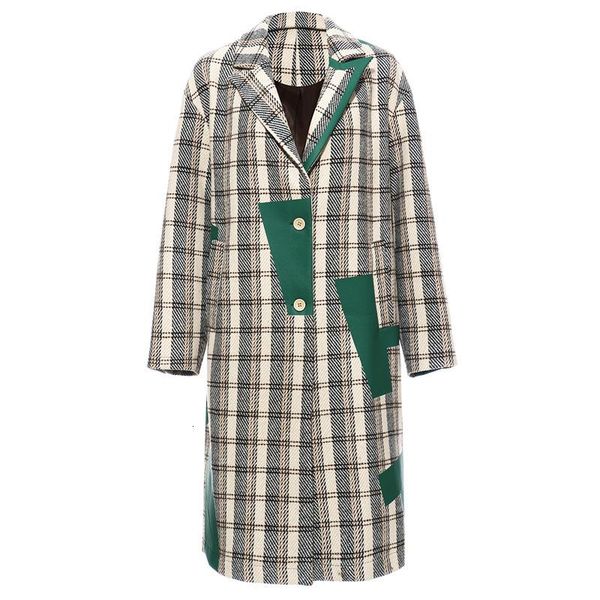 women's trench coats seebeautiful fashion 2021 winter hit color plaid single breasted long sleeve lapel pockets loose coat windbreaker, Tan;black
women's trench coats seebeautiful fashion 2021 winter hit color plaid single breasted long sleeve lapel pockets loose coat windbreaker, Tan;black