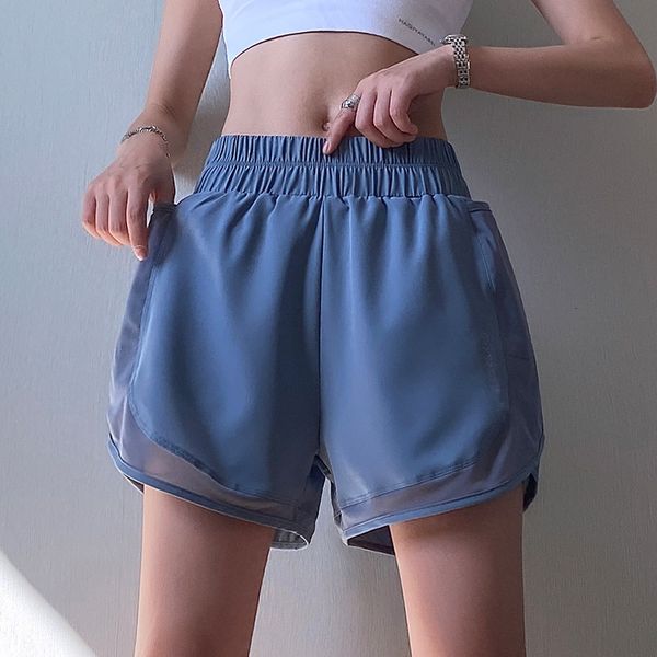 women's summer vacation two piece fitness pocket shorts new pants anti light sports leisure quick drying breathable yoga, White;black 
women's summer vacation two piece fitness pocket shorts new pants anti light sports leisure quick drying breathable yoga, White;black