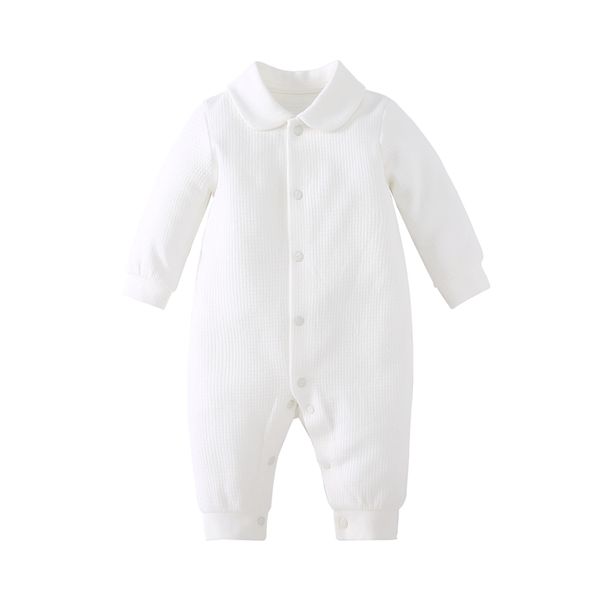 pureborn born jumpsuit solid basic baby romper peter-pan collar jacquard cotton white baptism clothes 210816, Blue
pureborn born jumpsuit solid basic baby romper peter-pan collar jacquard cotton white baptism clothes 210816, Blue