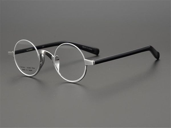 fashion sunglasses frames small size pure titanium eyeglasses retro women round frame clear lens vintage myopia prescription optical glasses, Black
fashion sunglasses frames small size pure titanium eyeglasses retro women round frame clear lens vintage myopia prescription optical glasses, Black