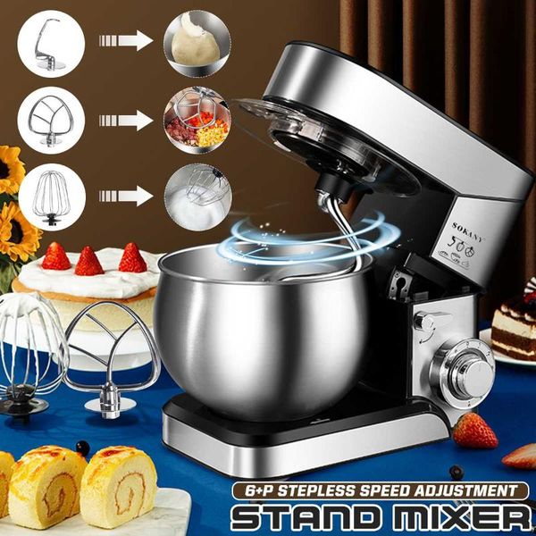 food mixers sokany 2000w stand mixer stainless steel 10l bowl 6-speed kitchen blender cream egg whisk cake dough bread maker
food mixers sokany 2000w stand mixer stainless steel 10l bowl 6-speed kitchen blender cream egg whisk cake dough bread maker