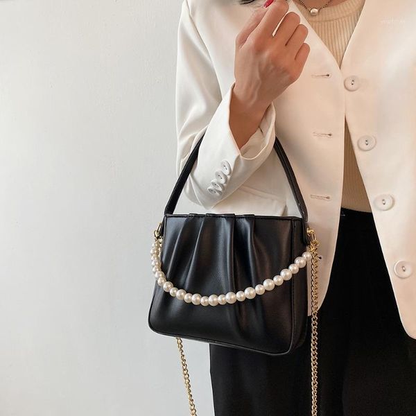 evening bags pleated crossbody bag small shoulder for women pearl chain fashion female handbags imitation leather versatile cute pockets
evening bags pleated crossbody bag small shoulder for women pearl chain fashion female handbags imitation leather versatile cute pockets