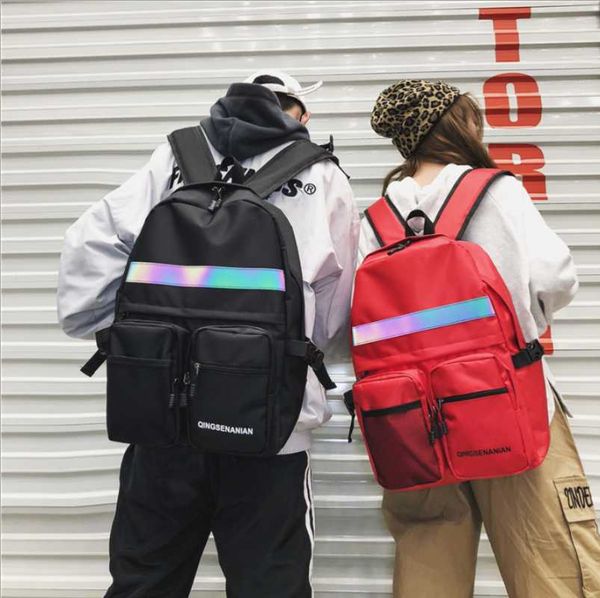 backpack men hip-hop for women luminous strip multi-function foldable fashion student large capacity computer bag
backpack men hip-hop for women luminous strip multi-function foldable fashion student large capacity computer bag