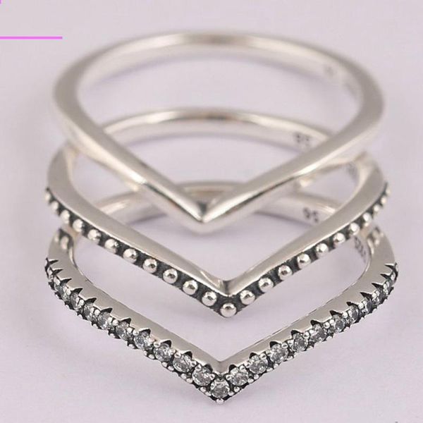 cluster rings original 925 sterling silver pan ring creative bright wishing bone for women wedding party gift fashion jewelry, Golden;silver
cluster rings original 925 sterling silver pan ring creative bright wishing bone for women wedding party gift fashion jewelry, Golden;silver