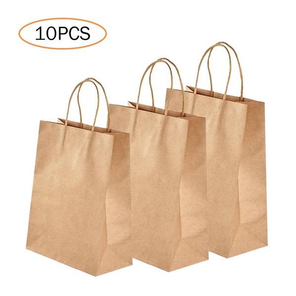 kraft paper bag with handles gift packaging bags wedding party wrapping holder shopping clothes takeaway 3sizes wrap
kraft paper bag with handles gift packaging bags wedding party wrapping holder shopping clothes takeaway 3sizes wrap
