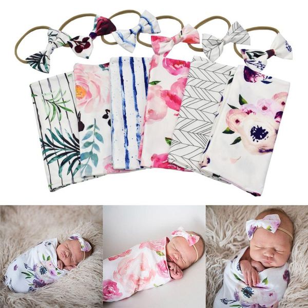 hair accessories 2pcs born baby swaddle muslin blanket infant sleeping bag cute print wrap and headband casual, Slivery;white
hair accessories 2pcs born baby swaddle muslin blanket infant sleeping bag cute print wrap and headband casual, Slivery;white