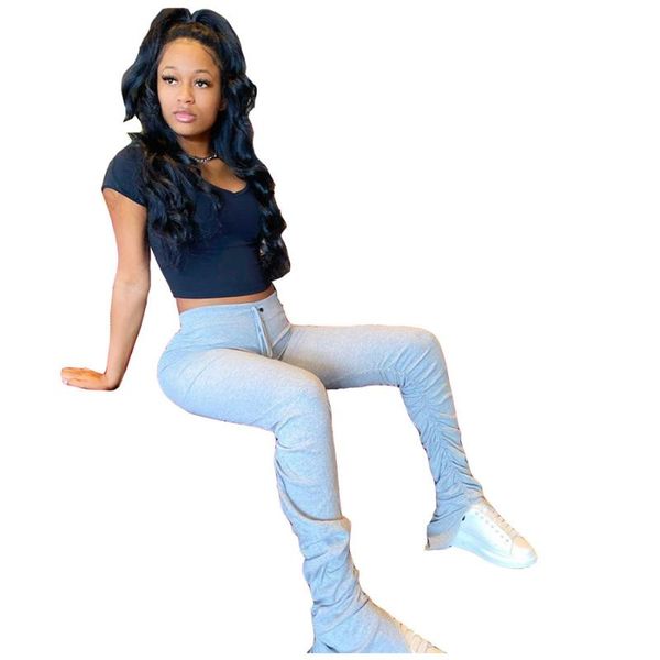 stacked sweatpants for woman solid drawstring split women flare pants casual slim long femme clothing women's & capris, Black;white
stacked sweatpants for woman solid drawstring split women flare pants casual slim long femme clothing women's & capris, Black;white