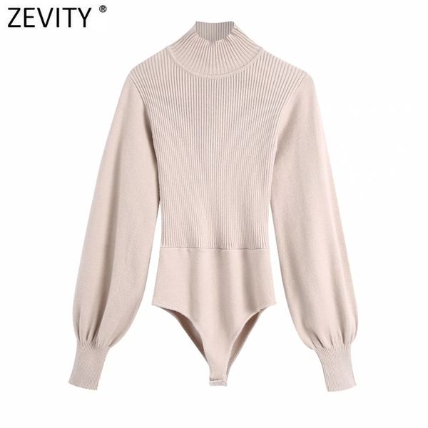 women turtleneck lantern sleeve knitting slim bodysuits female chic patchwork playsuits backless romper ls7600 210416, Black;white
women turtleneck lantern sleeve knitting slim bodysuits female chic patchwork playsuits backless romper ls7600 210416, Black;white
