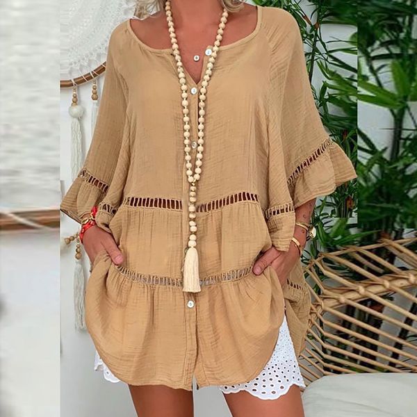 2021hollow out ruffle cotton linen plus size dress v neck flared sleeves loose irregular dress new women spring autumn beach dresses, Black;gray
2021hollow out ruffle cotton linen plus size dress v neck flared sleeves loose irregular dress new women spring autumn beach dresses, Black;gray