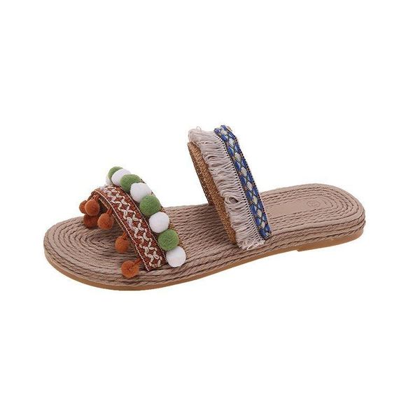 slippers 2021 summer wish large size ethnic style sandals women's bohemian ladies, Black
slippers 2021 summer wish large size ethnic style sandals women's bohemian ladies, Black