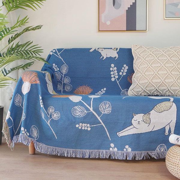 blankets cartoon cat sofa blanket ,non slip cover,double sided slipcover protector with tassels,cotton woven throw for bed
blankets cartoon cat sofa blanket ,non slip cover,double sided slipcover protector with tassels,cotton woven throw for bed