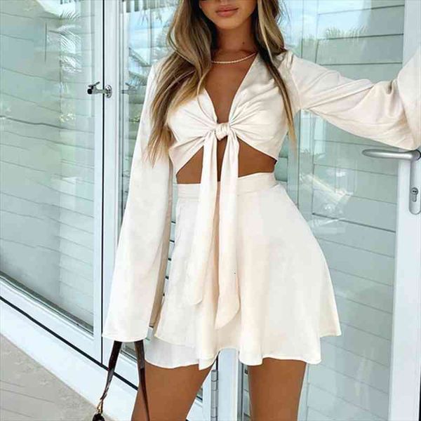 satin two piece set women autumn white lantern long sleeve crop cardigan lace up wrap mini skirts elegant purper, Black
satin two piece set women autumn white lantern long sleeve crop cardigan lace up wrap mini skirts elegant purper, Black