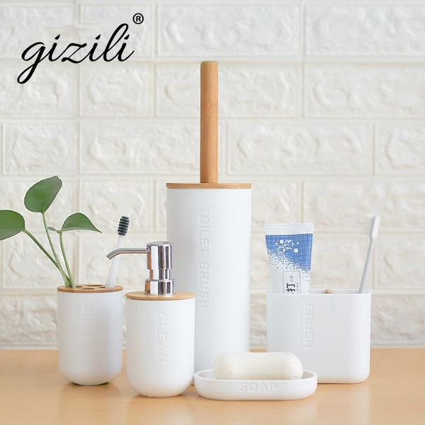 5/6pcs bamboo bathroom set toothbrush holder toilet brush cup soapholder press emulsion dispenser container accessories bath accessory
5/6pcs bamboo bathroom set toothbrush holder toilet brush cup soapholder press emulsion dispenser container accessories bath accessory