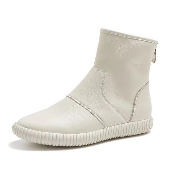 boots soft sole leather comfortable high-student shoes pure white black plus velvet fashion women's zapatos de mujer
boots soft sole leather comfortable high-student shoes pure white black plus velvet fashion women's zapatos de mujer
