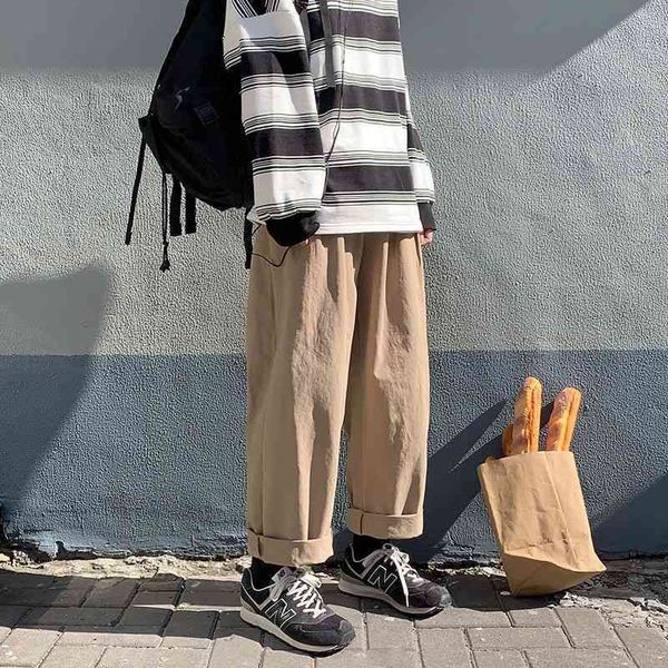 men's pants cotton wide-leg fashion solid color casual men streetwear korean loose hip-hop straight mens trousers qcu6, Black
men's pants cotton wide-leg fashion solid color casual men streetwear korean loose hip-hop straight mens trousers qcu6, Black