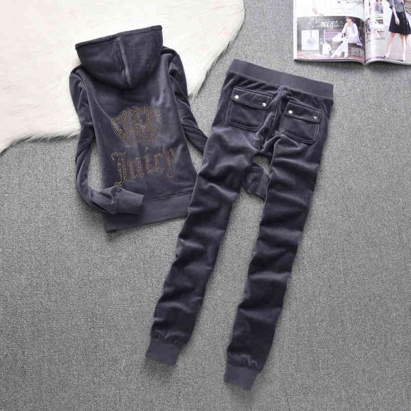 luxury tracksuits velvet spring/fall fabric women's black 2021 velour suit hoodies zipper sweatshirt and sweatpants jogging 2 piece set, Gray
luxury tracksuits velvet spring/fall fabric women's black 2021 velour suit hoodies zipper sweatshirt and sweatpants jogging 2 piece set, Gray