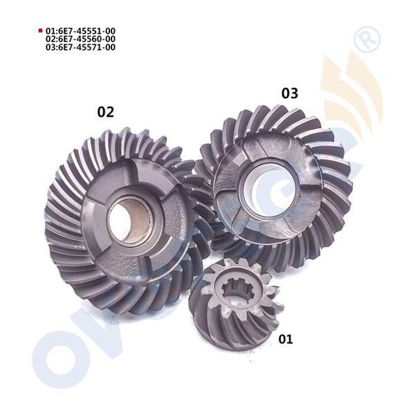 6e7 gear kit 6e7-45560 6e7-45571 6e7-45551 parts for yamaha gear set 2t outboard motor 9.9hp 15hp 4t 20hp 6ah
6e7 gear kit 6e7-45560 6e7-45571 6e7-45551 parts for yamaha gear set 2t outboard motor 9.9hp 15hp 4t 20hp 6ah