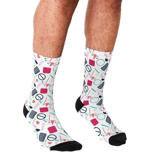 men's socks 2021 funny men's red contraception pattern printed hip hop men happy cute boys street style crazy for, Black
men's socks 2021 funny men's red contraception pattern printed hip hop men happy cute boys street style crazy for, Black