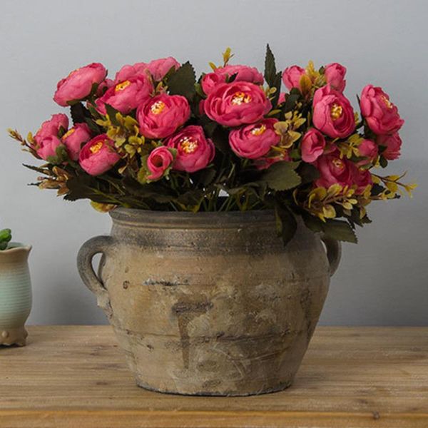 artificial flowers 6 fork autumn color tea rose bouquet european-style simulation fake flower home wedding decor decorative & wreaths
artificial flowers 6 fork autumn color tea rose bouquet european-style simulation fake flower home wedding decor decorative & wreaths