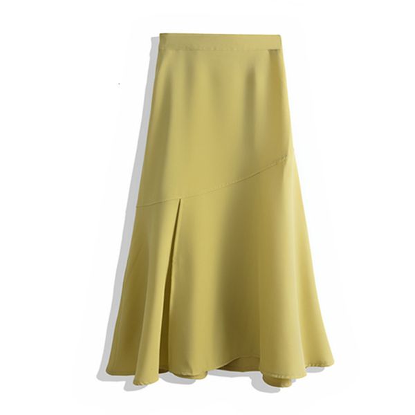 skirts summer cool polyster side split ireegular mermaid trumpet zipper elastic waist elegant candy mid-calf long skirts, Black
skirts summer cool polyster side split ireegular mermaid trumpet zipper elastic waist elegant candy mid-calf long skirts, Black
