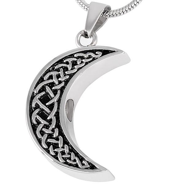pendant necklaces wholesale stainless steel vintage moon memorial ash keepsake cremation jewelry necklace, Silver
pendant necklaces wholesale stainless steel vintage moon memorial ash keepsake cremation jewelry necklace, Silver