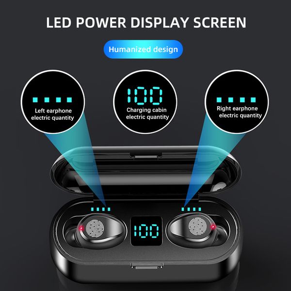 f9 wireless earphone bluetooth headset tws in-ear motion stereo 5.1 battery capacity 2000mah fingerprint led display mode touch
f9 wireless earphone bluetooth headset tws in-ear motion stereo 5.1 battery capacity 2000mah fingerprint led display mode touch