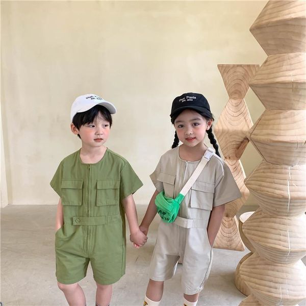 korean style children fashion solid color short sleeve bodysuits boys girls oversized one- pieces jumpsuits, Blue
korean style children fashion solid color short sleeve bodysuits boys girls oversized one- pieces jumpsuits, Blue
